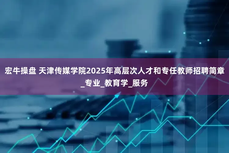 宏牛操盘 天津传媒学院2025年高层次人才和专任教师招聘简章_专业_教育学_服务
